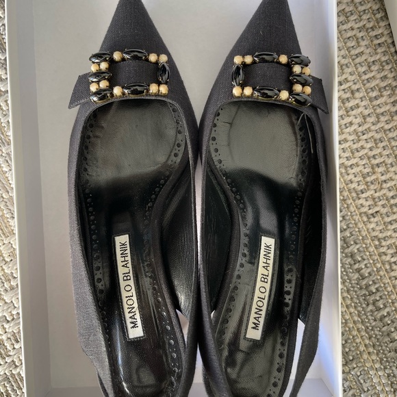 Manolo Blahnik slingback - Picture 2 of 8